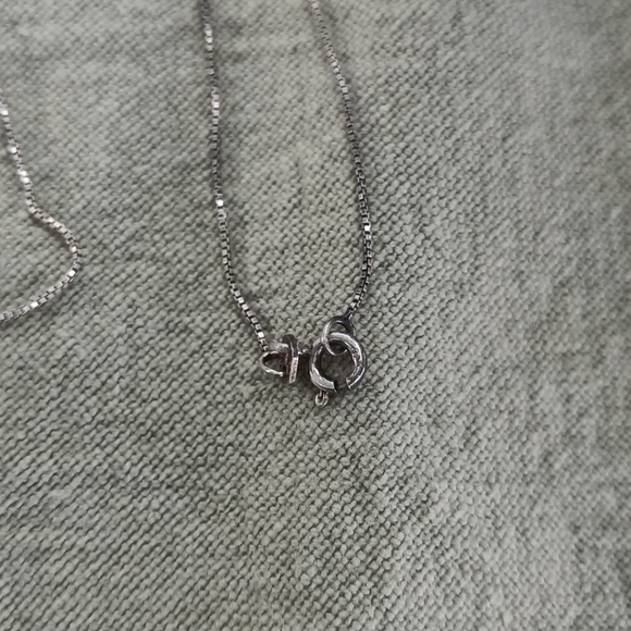 ☀❤🌻Beautiful Sterling SLIDER HEART necklace!🌻❤☀ - Picture 5 of 5